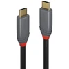 Lindy 36908, 5 m, USB C, USB C, USB 3.2 Gen 2 (3.1 Gen 2), 10 Gbit/s, juodas