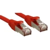 Tinklo Kabelis - LINDY Cat.6 S/FTP LSZH Tinklo Kabelis, RJ45, M/M, 250MHz, 26AWG, 0.5 m, Raudonas