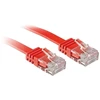 Tinklo Kabelis - LINDY Cat.6 U/UTP Plokščias Tinklo Kabelis, RJ45, M/M, 250MHz, 32AWG, 3 m, Raudonas