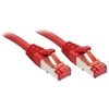 Tinklo Kabelis - LINDY Cat.6 S/FTP Tinklo Kabelis, RJ45, M/M, 250MHz, 27AWG, 7.5 m, Raudonas