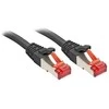 Tinklo Kabelis - LINDY Cat.6 S/FTP 30m RJ45 250MHz Varis 27AWG Juodas