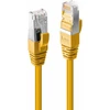 Tinklo Kabelis - LINDY Cat.6A S/FTP LSZH Tinklo Kabelis, RJ45, M/M, 500MHz, 7.5 m, Geltonas