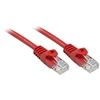 Tinklo Kabelis - LINDY Cat.6 U/UTP Tinklo Kabelis, RJ45, M/M, 250MHz, CCA, Raudonas