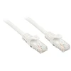 Tinklo Kabelis - LINDY Cat.6 U/UTP Tinklo Kabelis, RJ45, M/M, 250MHz, CCA, 0.5 m, Baltas