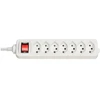 Lindy elektros juosta 7 lizdai 1,4 m balta (73168)