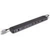 USB C Dokavimo Stotis - LINDY Plugable DST-Mini XT 810 8K/4K60, 100W PD, USB 3.2, Gigabit Ethernet, Pilka