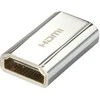 Lindy CROMO HDMI jungtis su lizdu, HDMI A tipo (standartinis), HDMI A tipo (standartinis), metalinis