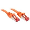 Tinklo Kabelis - LINDY Cat.6 S/FTP Tinklo Kabelis, RJ45, M/M, 250MHz, 27AWG, 10 m, Oranžinis