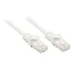Tinklo Kabelis - LINDY Cat.6 U/UTP Tinklo Kabelis, RJ45, M/M, 250MHz, CCA, 0.3 m, Baltas