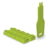 Tinklo Priedas - LINDY RJ45 Prievado Blokatorius 10 vnt . + 1 Raktas, ABS Žalias