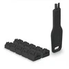 Tinklo Priedas - LINDY RJ45 Prievado Blokatorius 10 vnt. + 1 Raktas, ABS Juodas
