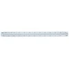 Liniuotė Linex Coll-322, 30cm, tribriaunė, baltos spalvos