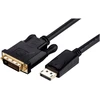 LinkIT DisplayPort į DVI-D 2 m 1920x1080@60Hz, 28 AWG, juoda