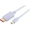 LinkIT Mini DisplayPort į HDMI 1 m Balta, versija 1.2