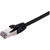 LinkIT Patch laidas S/FTP Cat6a juodas 5m