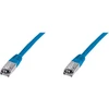 LinkIT Pločioji juosta S/FTP Cat6A mėlyna 1,5 m AWG 26/7, LSZH