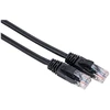 LinkIT Pločiasis laidas U/UTP Cat6 juodas 1 m AWG 24/7, LSZH