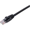 LinkIT Pločioji jungtis U/UTP Cat6 juoda 2 m AWG 24/7, LSZH