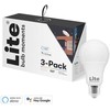 Vendora Nordic Ab Lite Bulb Moments A60 RGB 2700-6500K E27 9W baltos ir spalvotos atmosferos 3 vnt. pakuotėje