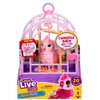 Mix Kalbantis paukštis su narveliu Moose Little Live Pets 26692