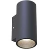 Sieninis šviestuvas Llitt Erik II sieninis LED šviestuvas IP65 3000K 6W 494lm antracito spalvos