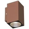 Sieninis šviestuvas Llitt Mathias I sieninis LED šviestuvas IP65 3000K 3W 290lm Corten