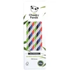 LOCAL Šiaudeliai, Cheeky Panda, bambusas, dryžuoti, pakuotė 100 vnt.