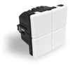 Varta LOGIC GROUP MATRIX yra Z-Wave pagrindu veikiantis valdymo blokas su šviesos reguliatoriumi ir 4 mygtukais, skirtas FUGA instaliacijoms.