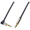LogiLink 3.5mm - 3.5mm 1,5 m, 3,5mm, Hane, 3,5mm, Hane, 1,5 m, Mėlyna