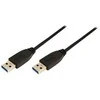 LOGILINK CU0040 USB 3.0 tipo A tipo kabelis, skirtas A tipo dl. 3 m