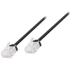 LogiLink CQ3073U, 5 m, Cat6a, U/UTP (UTP), RJ-45, RJ-45, Juoda