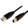 Kabelis USB LogiLink USB 3.0 A/B, 3m (CU0025)