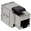 LogiLink Keystone adapteris 2 x RJ45 Cat.6A, STP, tvirtinimas su spragtelėjimu (NK4010)