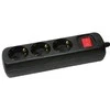 LOGILINK LPS206B LOGILINK - 3 krypčių lizdas, 1,4 m, kompaktiškas