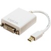 LogiLink Mini DisplayPort / DVI adapteris, 0,09 m, Mini DisplayPort, DVI-I, Kištukas, Lizdas, Pilkas