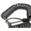 Logilink NBS004, Notebook Coil Cable Lock, juodas