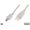LogiLink USB Kabelis A -> mini B St/Bu 3.00m juodas