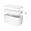 Listwa zasilająca LogiLink Kabelbox USB/Schuko 5 gniazd Baltas