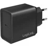 LogiLink USB Ladegerät 1x schwar 1-Port Steckdosenadapter 13.5W
