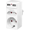LogiLink PA0276, 1 kintamosios srovės lizdas (-ai), F tipas, 230 V, 50 Hz, 16 A, 3680 W