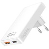 Įkroviklis LogiLink PA0368 USB GaN 1x USB-A 1x USB-C 65 W