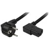 „LogiLink VDE C13“ 2,0 m kampinis dvigubas