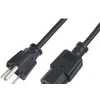 Maitinimo kabelis LogiLink US NEMA5-15P - IEC60320-1 C13 1.80m Juodas (CP099)