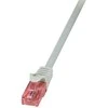 LogiLink RJ45/RJ45, 15 m, 15 m, Cat6, U/UTP (UTP), RJ-45, RJ-45, Pilka
