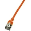 2direct LogiLink Plonas U/FTP, 0,3 m, Cat6a, U/FTP (STP), RJ-45, RJ-45, Oranžinis