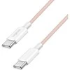 „LogiLink USB-C“ 1,5 m ilgio, nailono pynimo, rozinis
