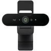 Logitech BRIO 4K, 13 MP, 4096 x 2160 pikselių, 4K Ultra HD, 90 fps, 1280x720@90fps, 1920x1080@60fps, 4096x2160@30fps, 720p, 1080p, 2160p