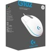 Pelė žaidimams Logitech G102 Lightsync, Balta