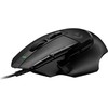 Logitech G G502 X Pelė žaidimams + G240 Hard Pelė žaidimams kilimėlis, dešinei rankai, Optinė, USB Type-A, 25600 DPI, Juodas