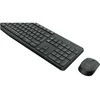 Logitech MK235 Belaidė Klaviatūra ir pelė - Pilkas-ELL-2.4GHZ-MEDITER